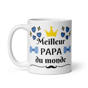 Home mug blanc brillant