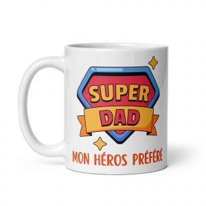 Home mug blanc brillant